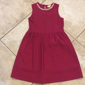 Beautiful cranberry dress